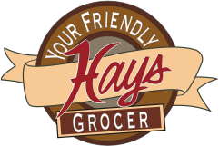 A theme logo of Hays Supermarket