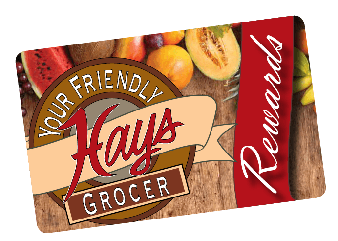 Photo of Hays rewards card